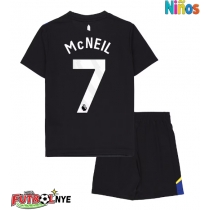 Camiseta Everton Dwight McNeil #7 Tercera Equipación para niños 2025-26 manga corta (+ pantalones cortos)